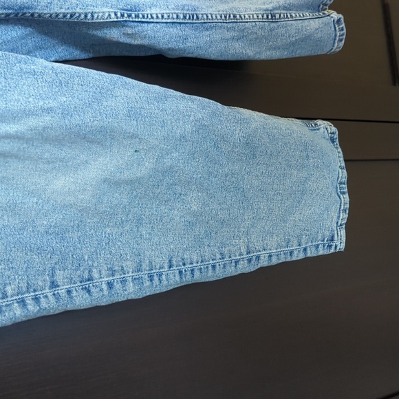 H&M Divided Women's Blue Relaxed Jeans Stretch Wear Ankle -Sz 20 Great Condition - Picture 3 of 3